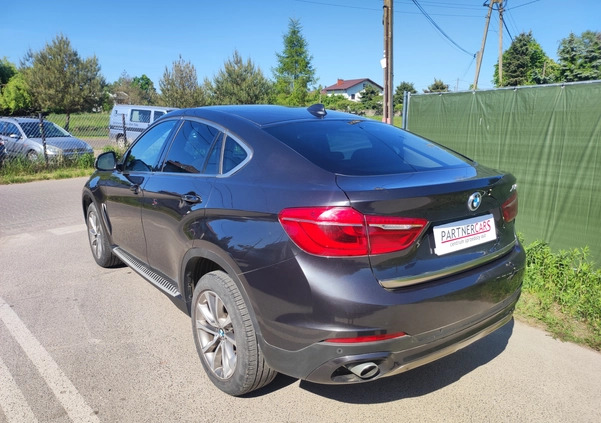 BMW X6 cena 129900 przebieg: 45000, rok produkcji 2015 z Węgrów małe 154